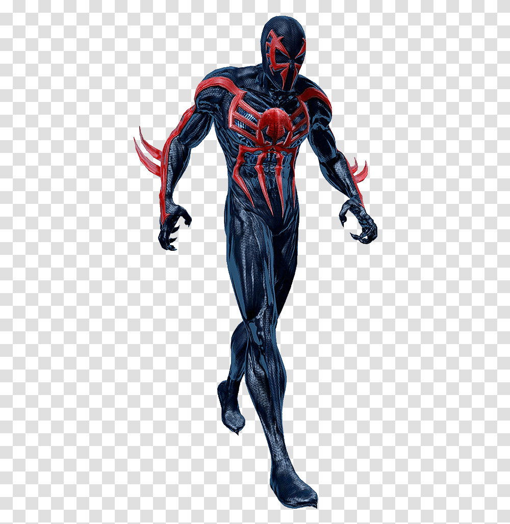 Spider Man 2099 Shattered Dimensions, Person, Costume, Alien, Hip Transparent Png