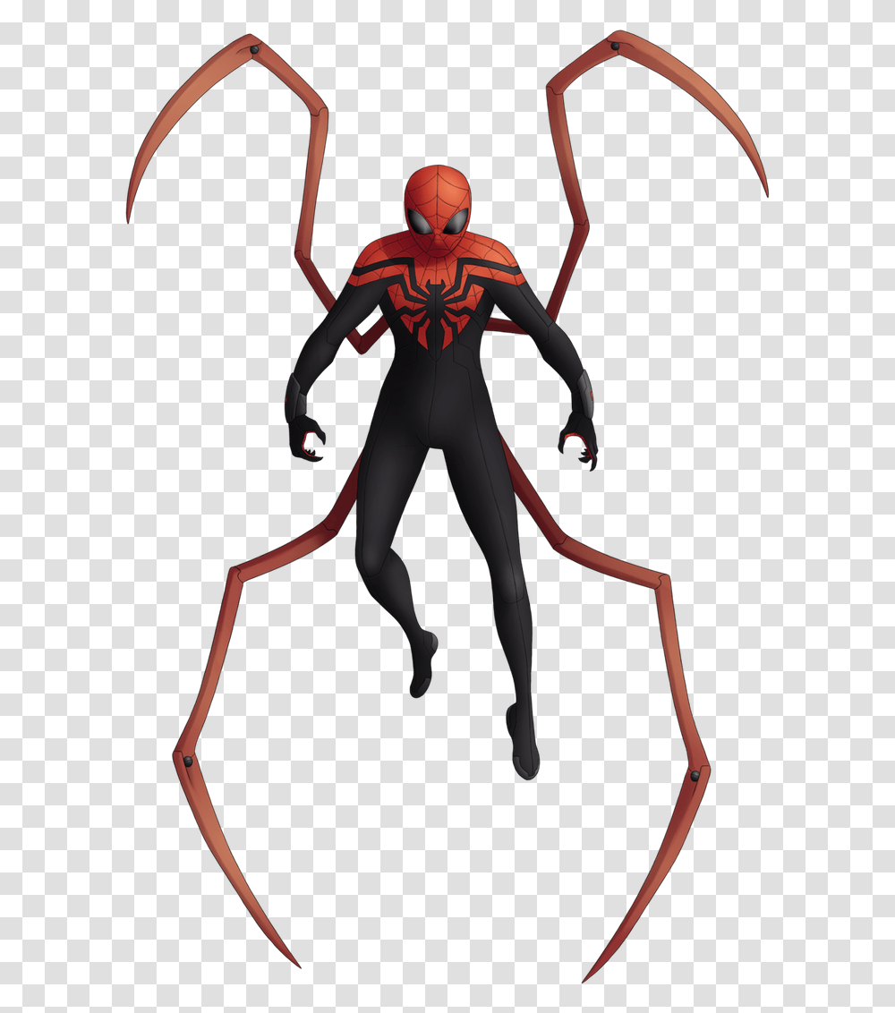 Spider Man By Spider Web, Bow, Person, Ninja, Leisure Activities Transparent Png