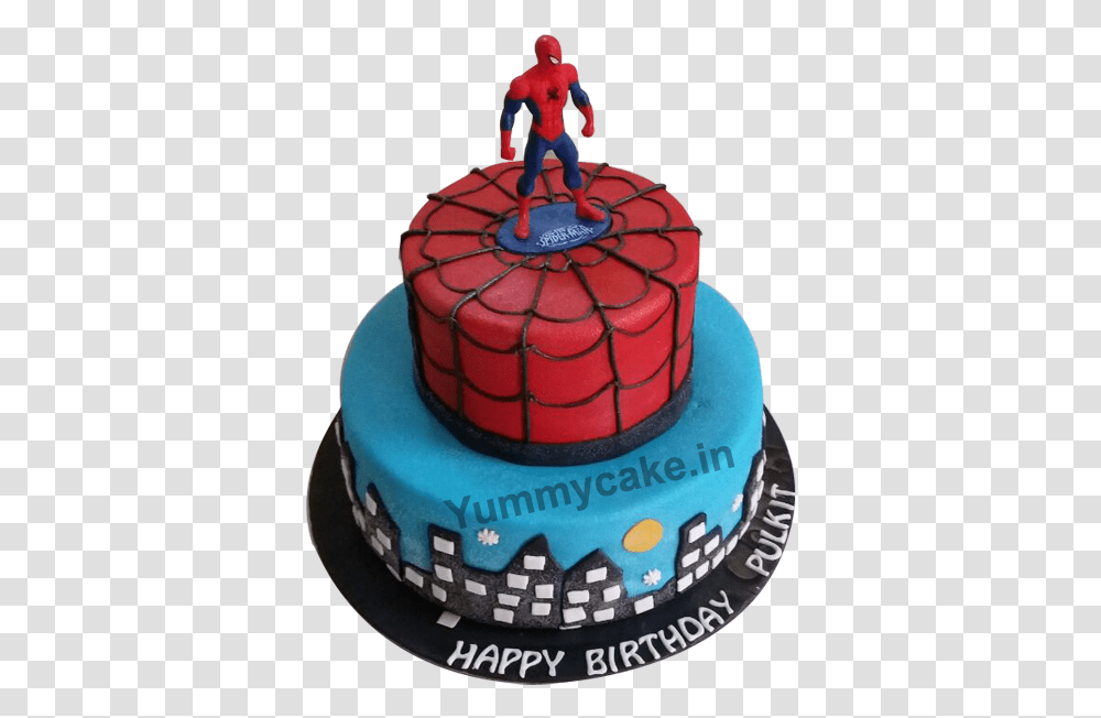 Spider Man Cake Designs, Birthday Cake, Dessert, Food, Person Transparent Png
