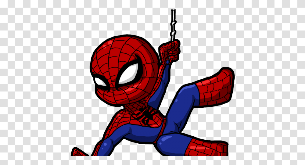 Spider Man Cartoon, Hand Transparent Png