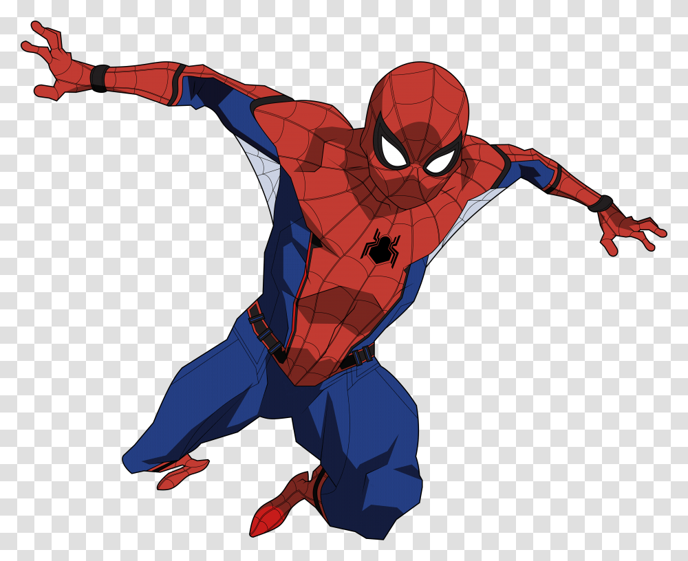 Spider Man Drawing Dynamic Poses Spider Man Dynamic Poses, Person, Human, People, Hand Transparent Png