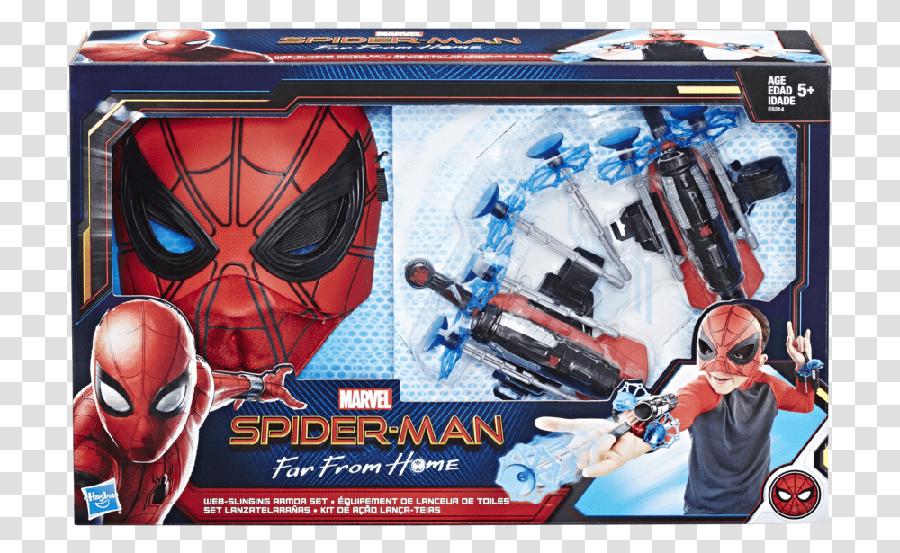 Spider Man Far From Home Nerf, Person, Sunglasses, Arcade Game Machine, Video Gaming Transparent Png