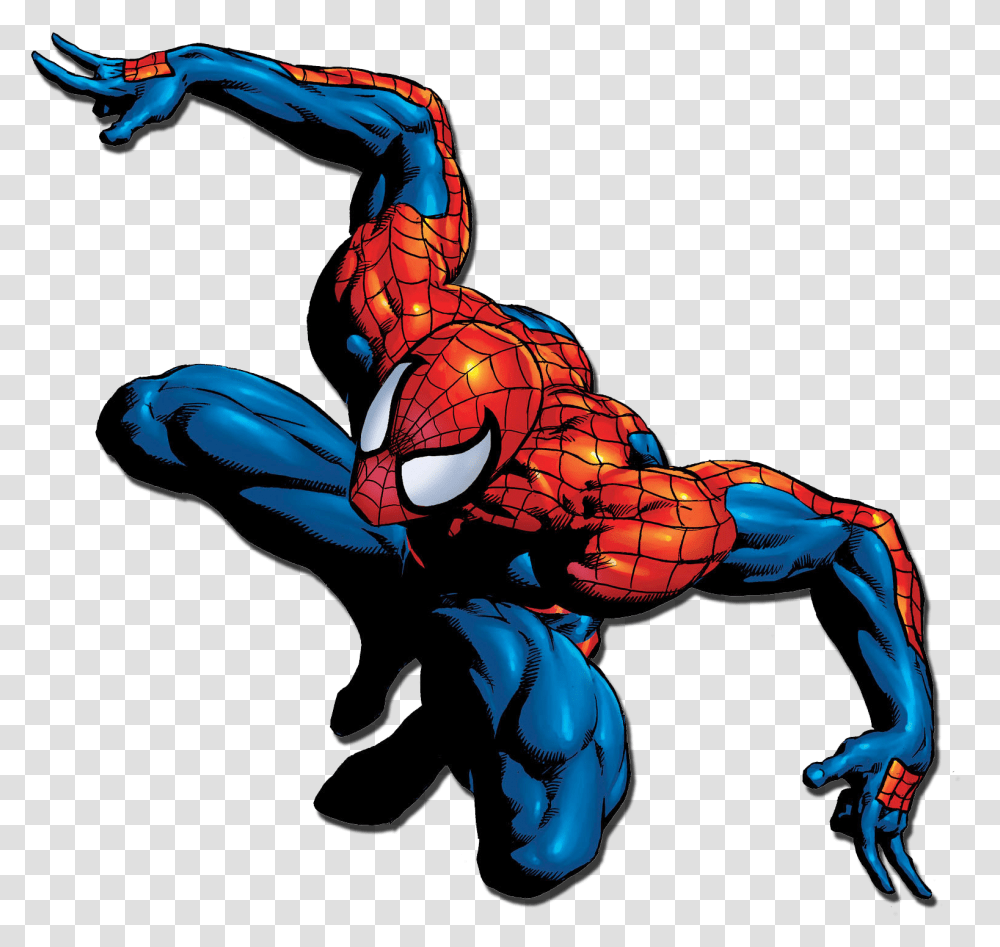 Spider Man, Food, Animal, Sea Life, Person Transparent Png