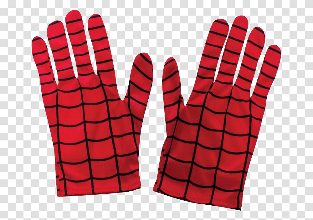 Spider Man Halloween Gloves, Apparel, Hand, Finger Transparent Png