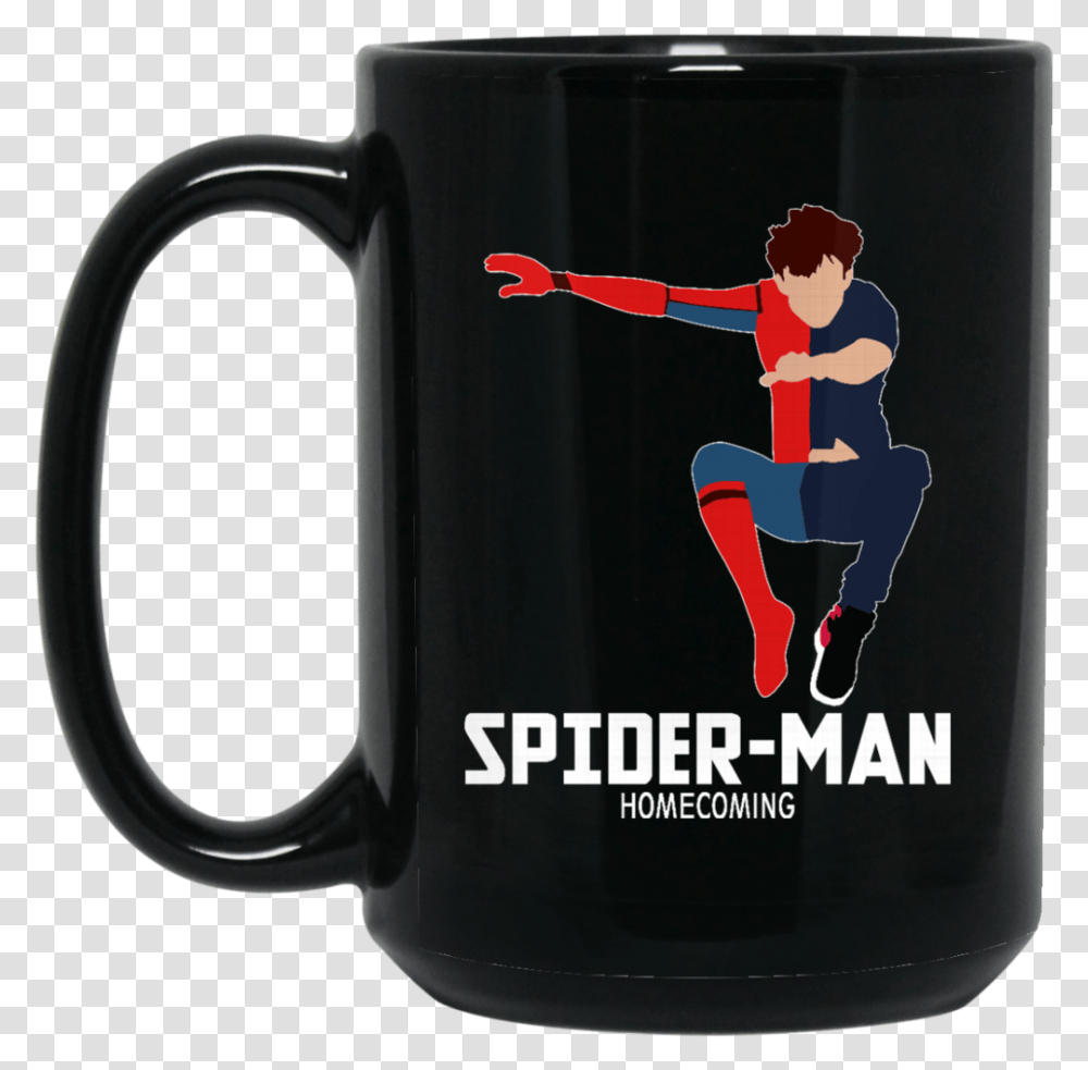 Spider Man Homecoming, Coffee Cup, Person, Human, Stein Transparent Png