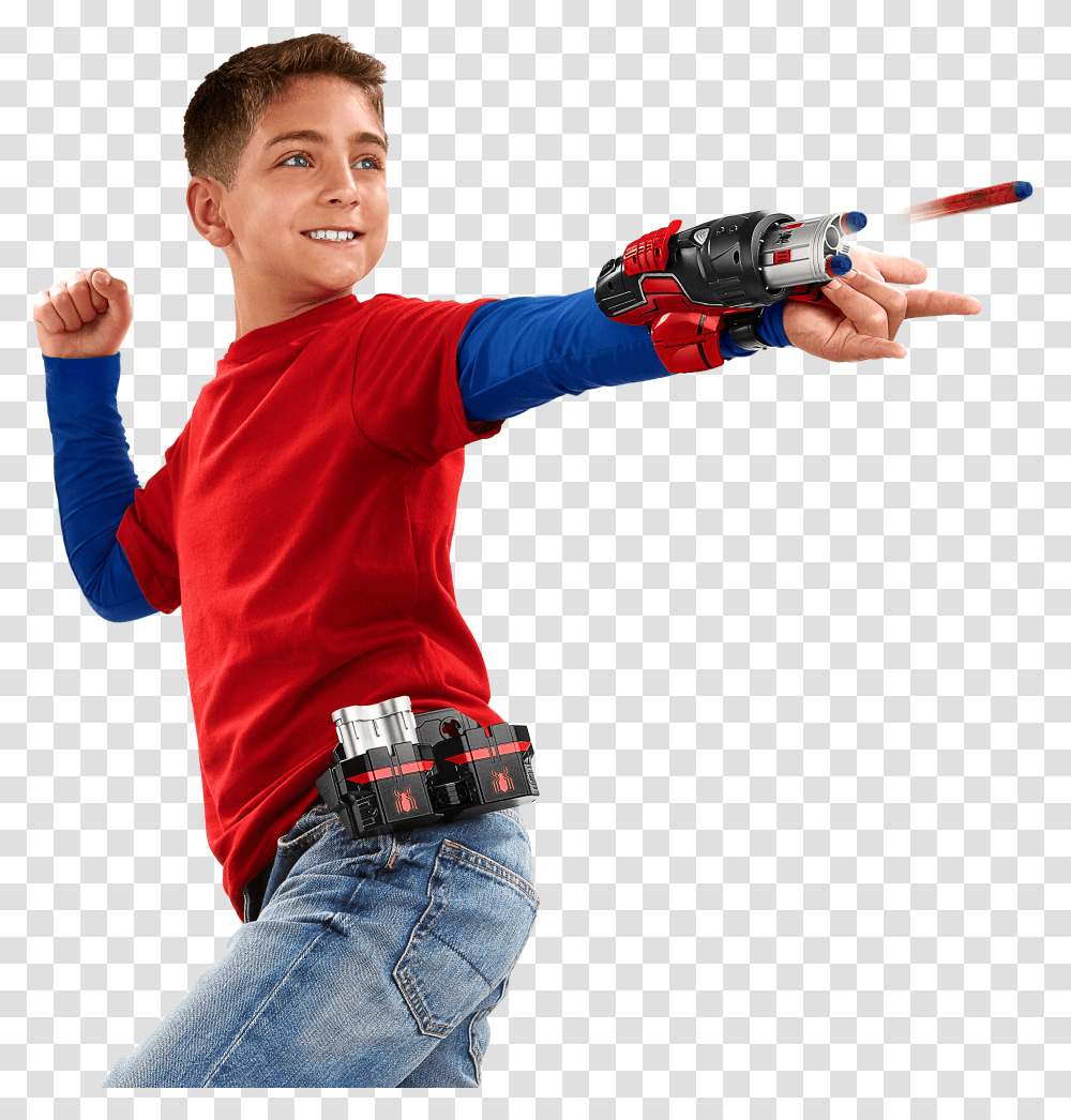 Spider Man Homecoming Rapid Reload Blaster Transparent Png