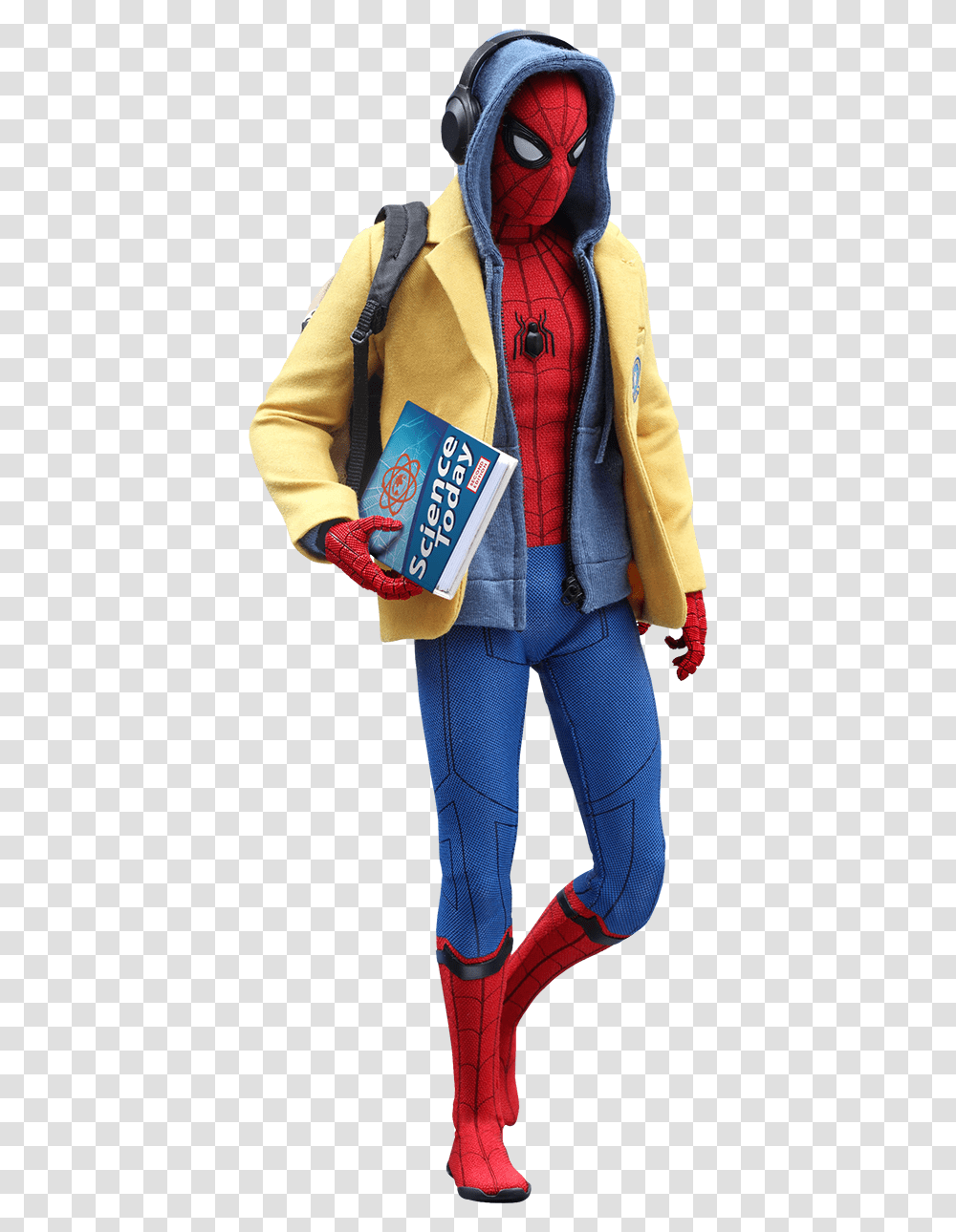 Spider Man Homecoming School Jacket, Person, Coat, Suit Transparent Png