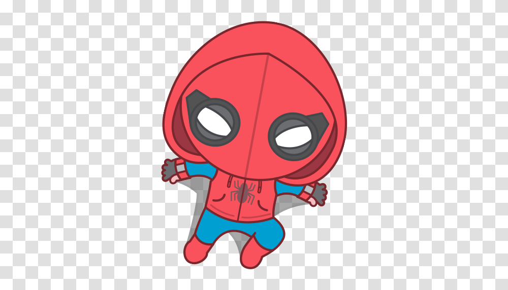 Spider Man Homecoming Sticker Marvel, Alien, Helmet, Apparel Transparent Png