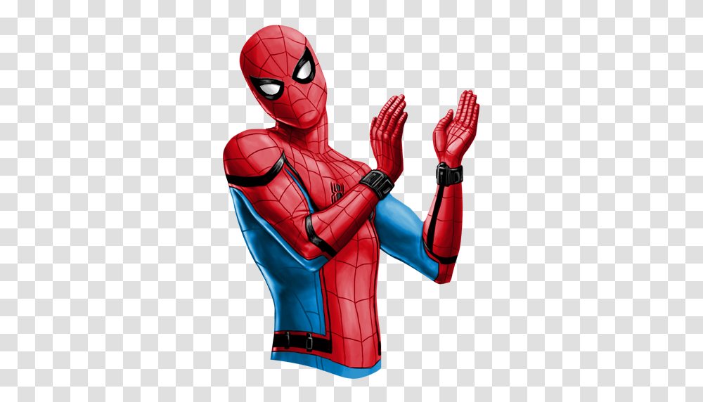 Spider Man Homecoming Sticker Marvel, Hand, Fist, Arm, Toy Transparent Png