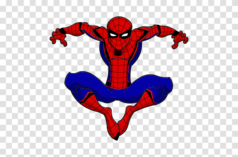 Spider Man Homecoming Suit Marvel Superheroes, Back, Horse Transparent Png
