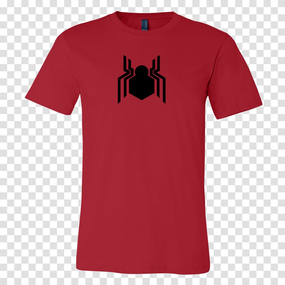 Spider Man Homecoming T Shirt Peter Parker Superdesignshirt, Apparel, T-Shirt, Sleeve Transparent Png