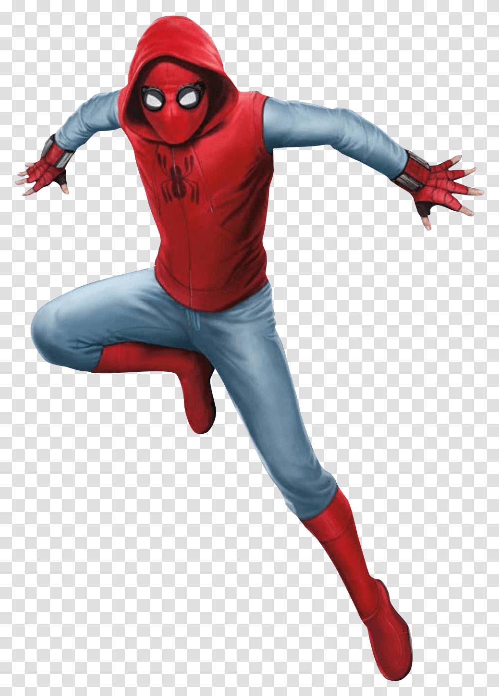 Spider Man Homemade Suit Web Shooters, Person, Dance Pose, Leisure Activities, People Transparent Png