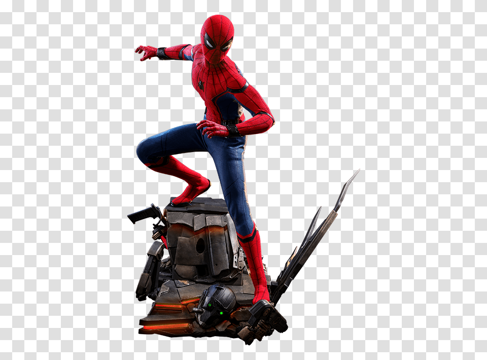 Spider Man Hot Toys Homecoming 2019, Footwear, Person, Shoe Transparent Png