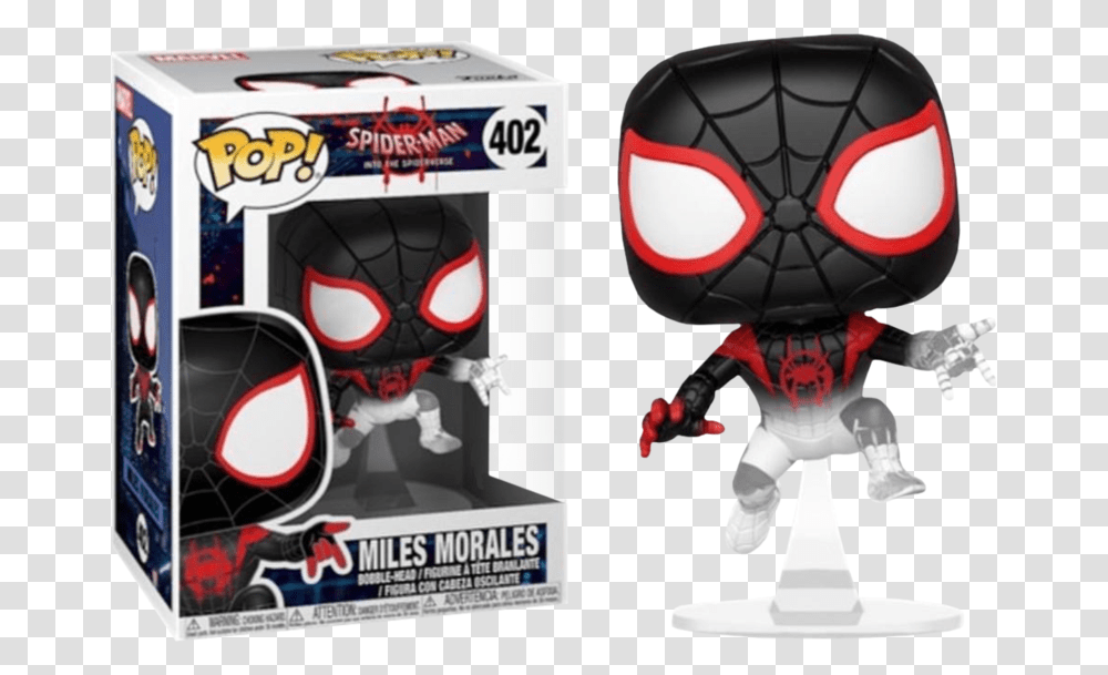 Spider Man Into The Spider Verse Funko Pop, Toy, Robot Transparent Png