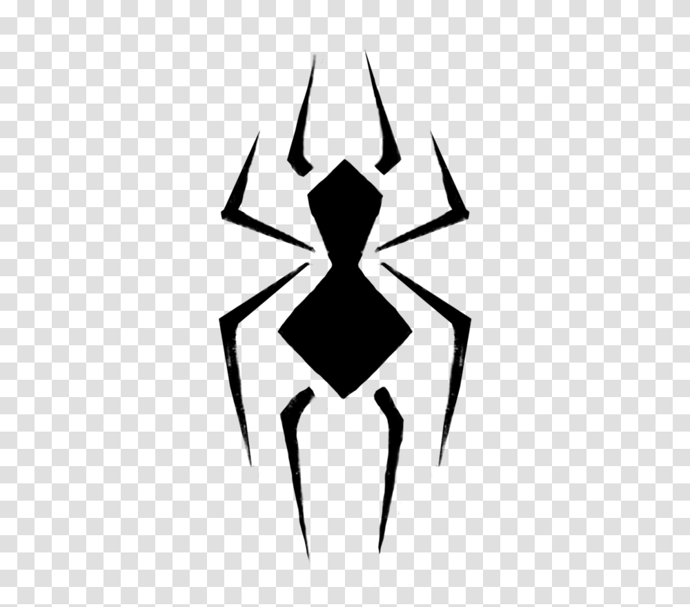 Spider Man Logo Graphic Design Spider Man Design Logo, Gray Transparent Png