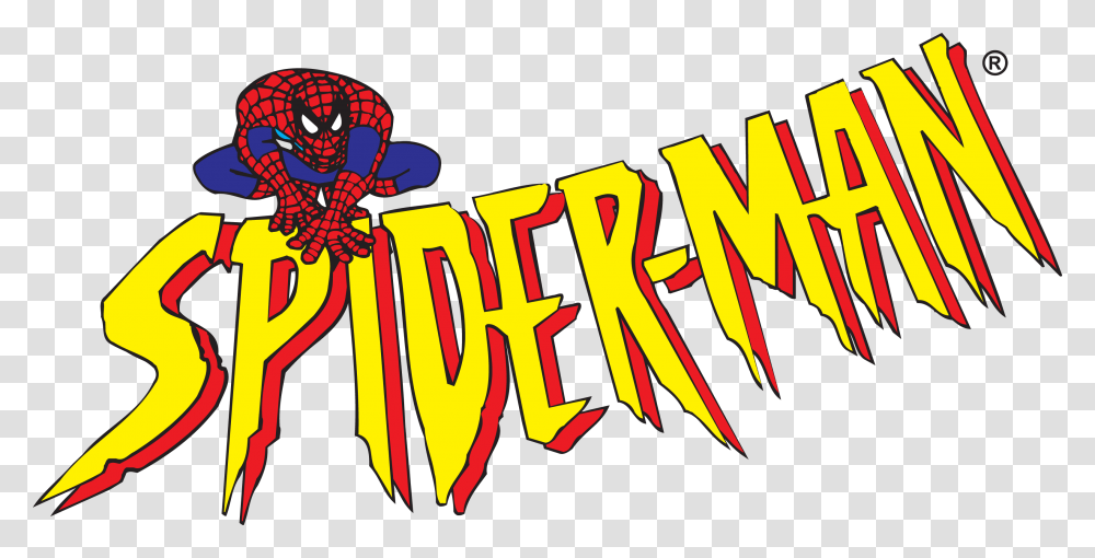 Spider Man Logo Image Logo Spider Man, Label Transparent Png