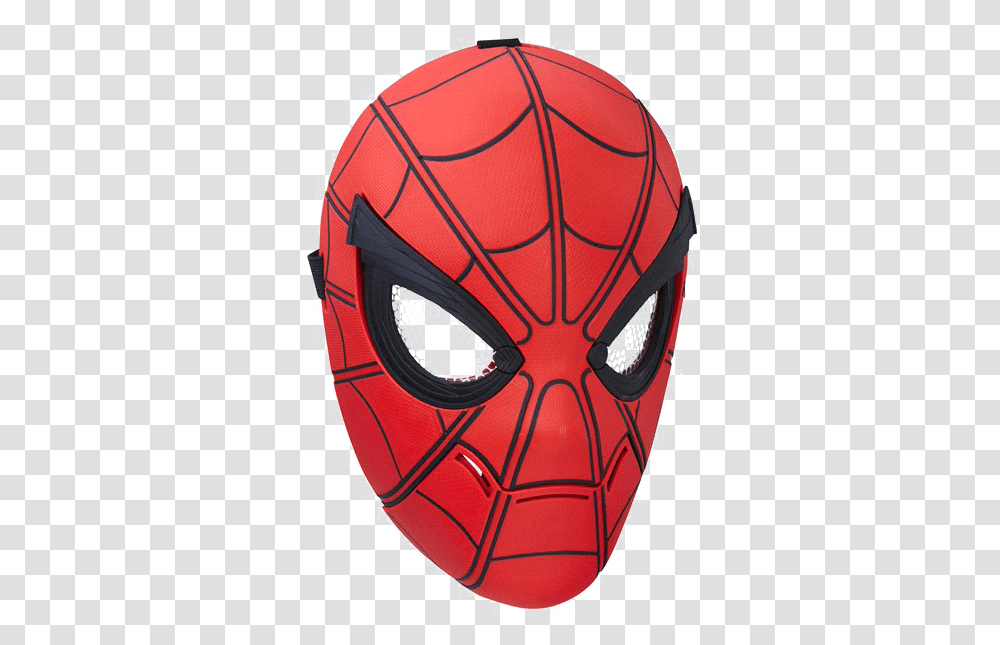 Spider Man Mask Image Spiderman Homecoming Mask, Helmet Transparent Png