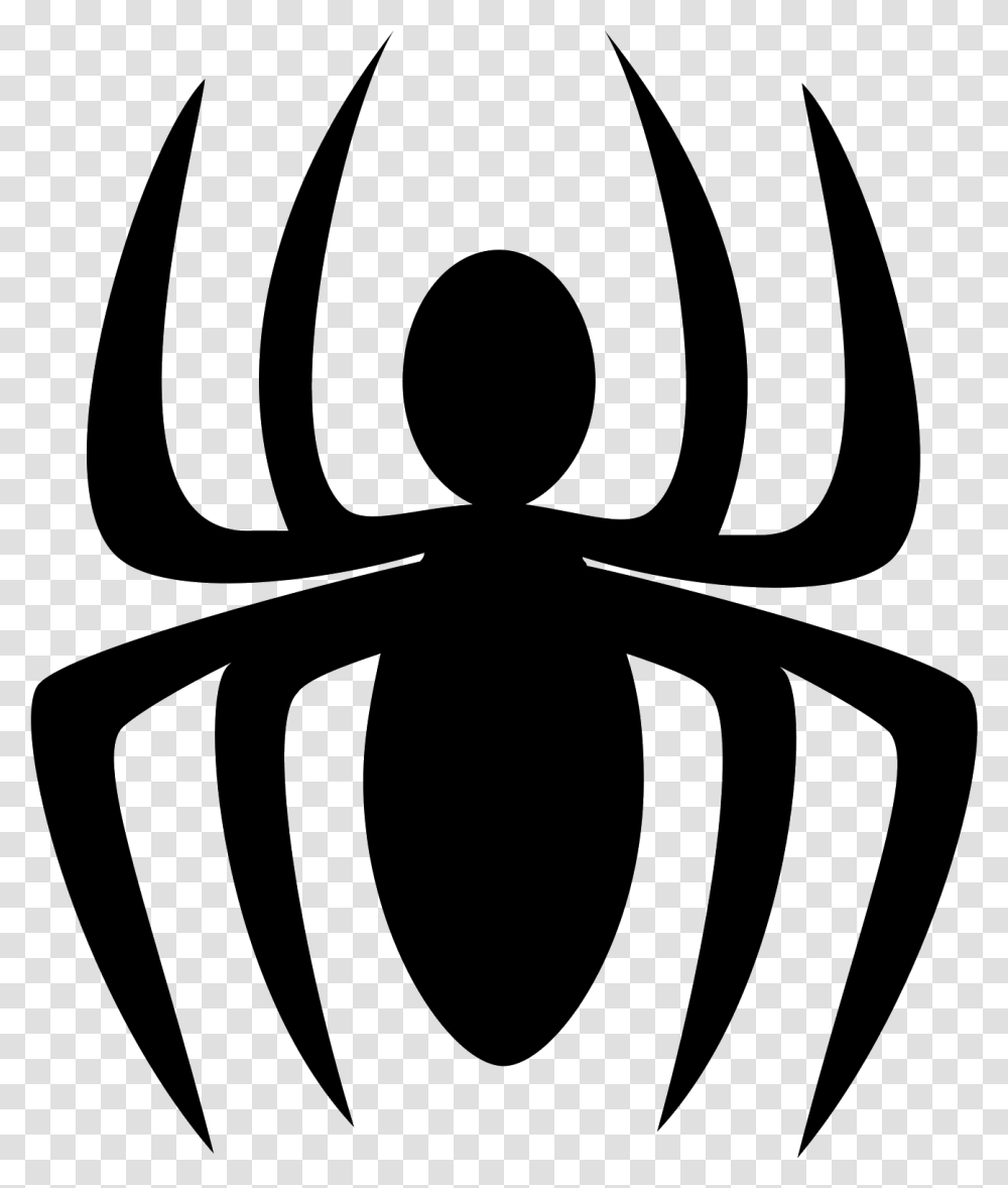 Spider Man Noir Logo, Gray, World Of Warcraft Transparent Png