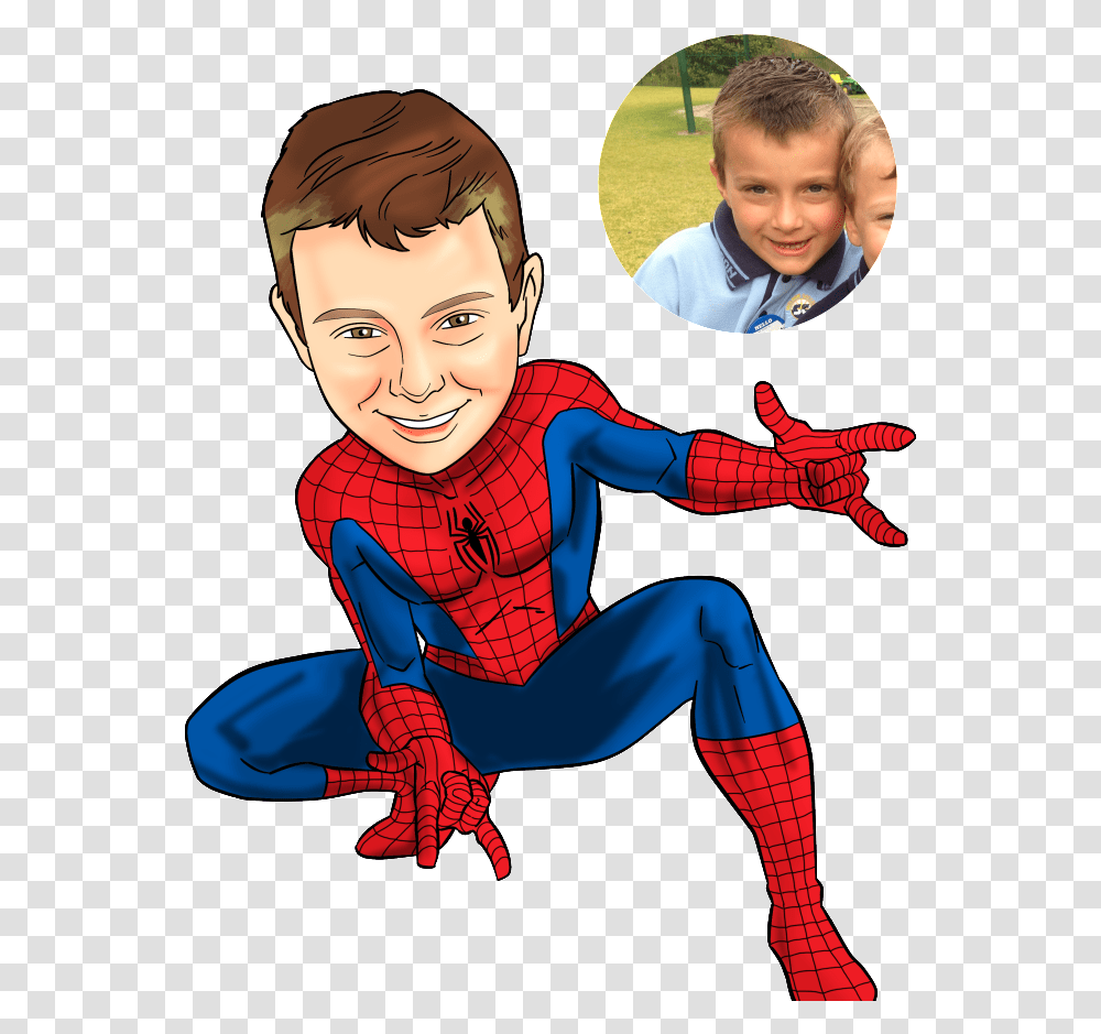 Spider Man, Person, Face, Leisure Activities Transparent Png