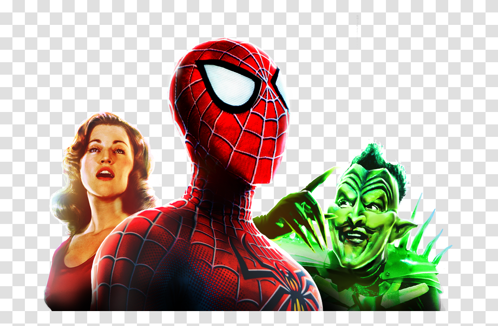 Spider Man, Person, Human, Helmet Transparent Png