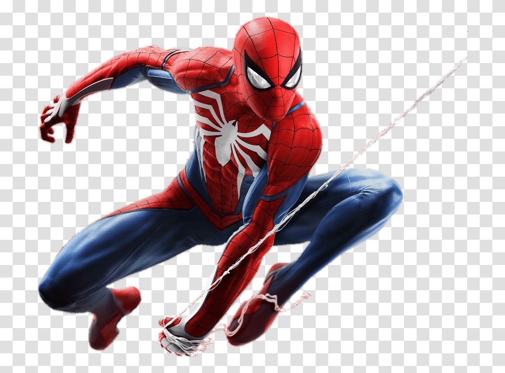 Spider Man Ps By Background Spiderman Ps4, Person, Animal Transparent Png