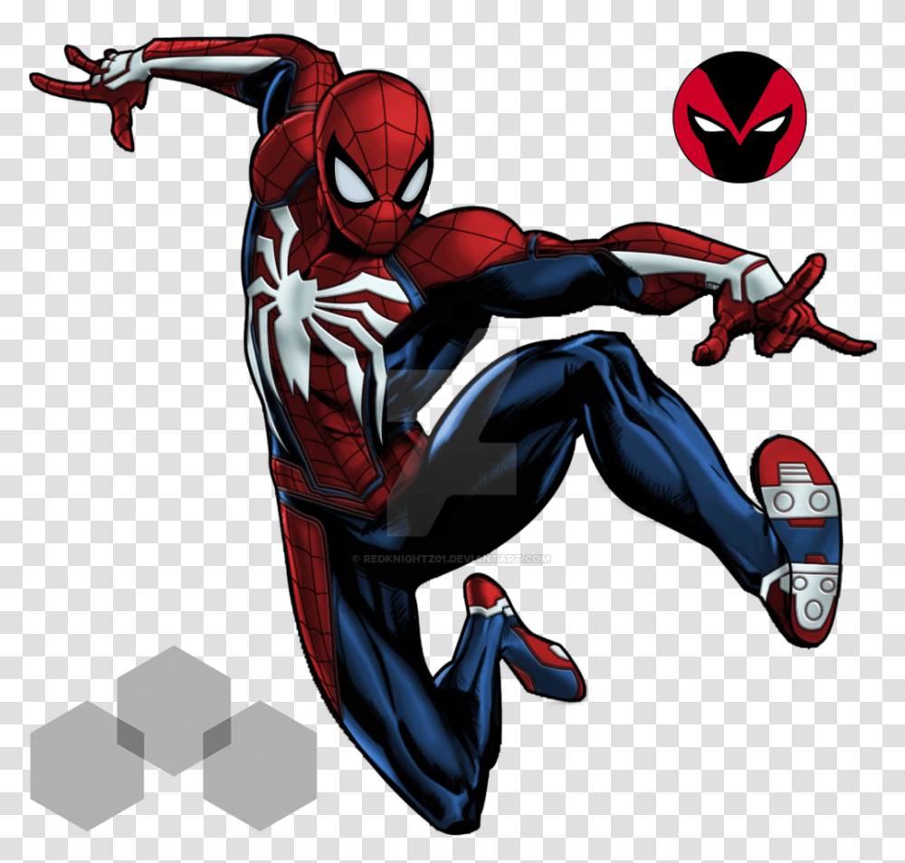 Spider Man Ps4 Fan Art, Person, Human, Ninja, Tai Chi Transparent Png