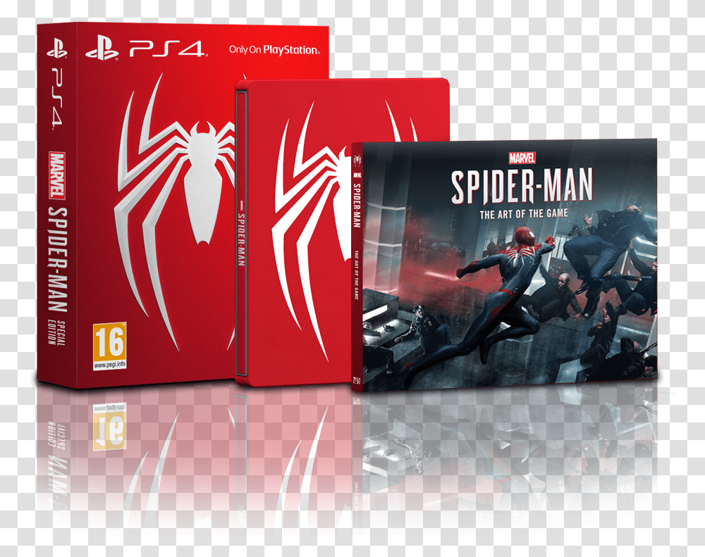 Spider Man Ps4 Special Edition Download Spiderman Collectors Edition, Person, Human, Poster, Advertisement Transparent Png
