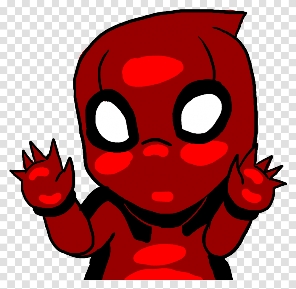 Spider Man Red Fictional Character Nose Cartoon Clip Deadpool Animated Gif, Pac Man Transparent Png