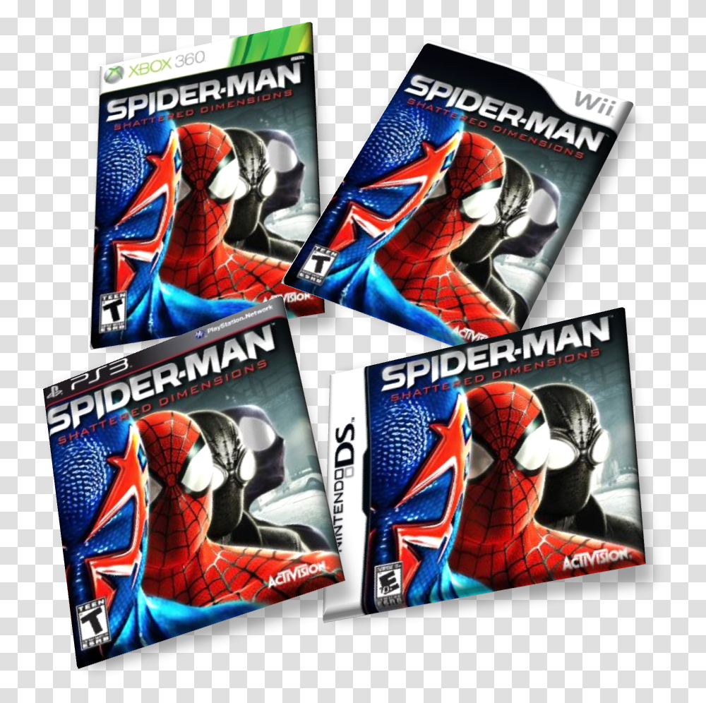 Spider Man Shattered Dimensions Psp, Apparel, Person, Advertisement Transparent Png