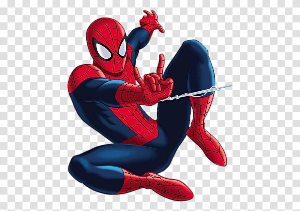 Spider Man Shooting Web Cartoon, Hand, Animal, Fist, Arm Transparent Png
