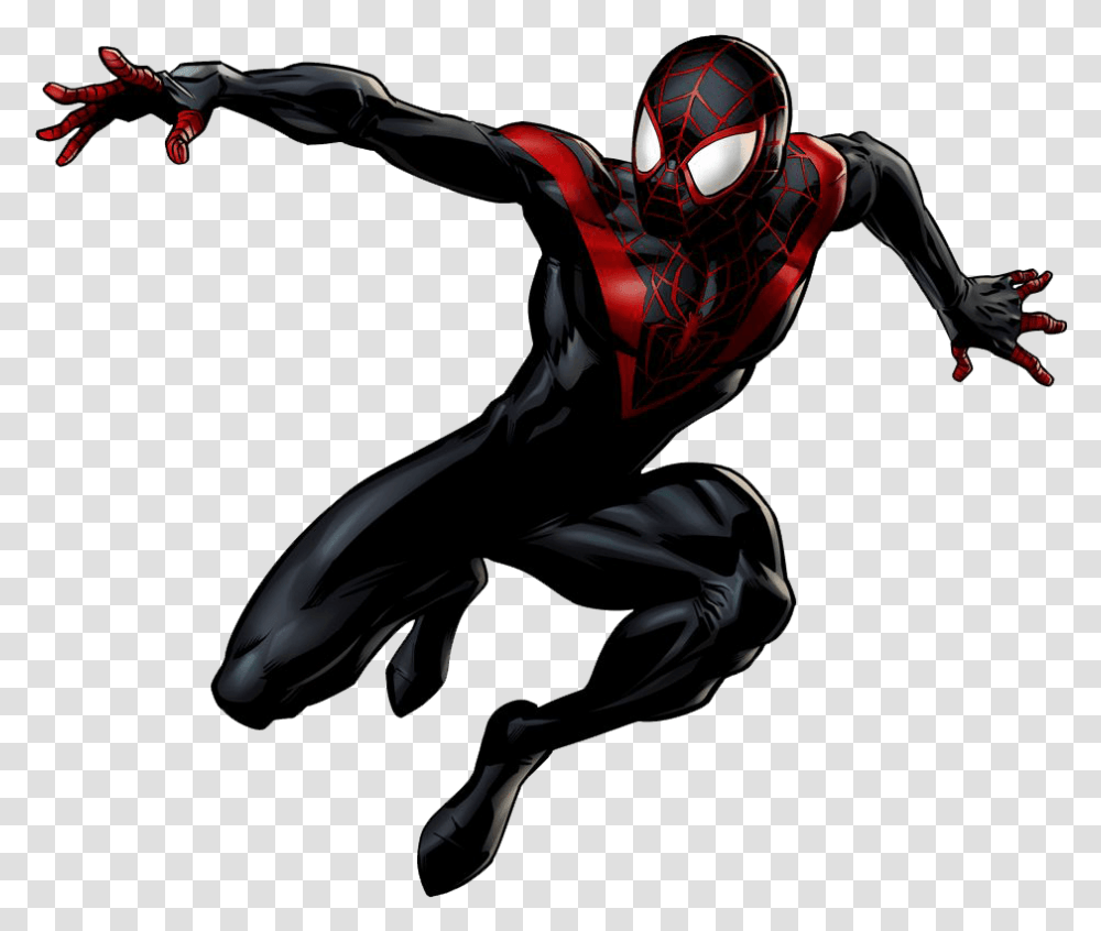 Spider Man Spiderman Miles Morales, Ninja, Person, Human, Sport Transparent Png