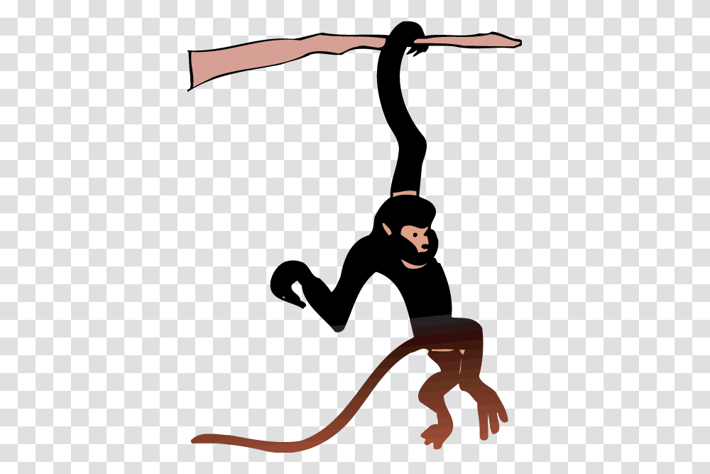 Spider Monkey Clipart, Silhouette, Person, Ninja, Stencil Transparent Png