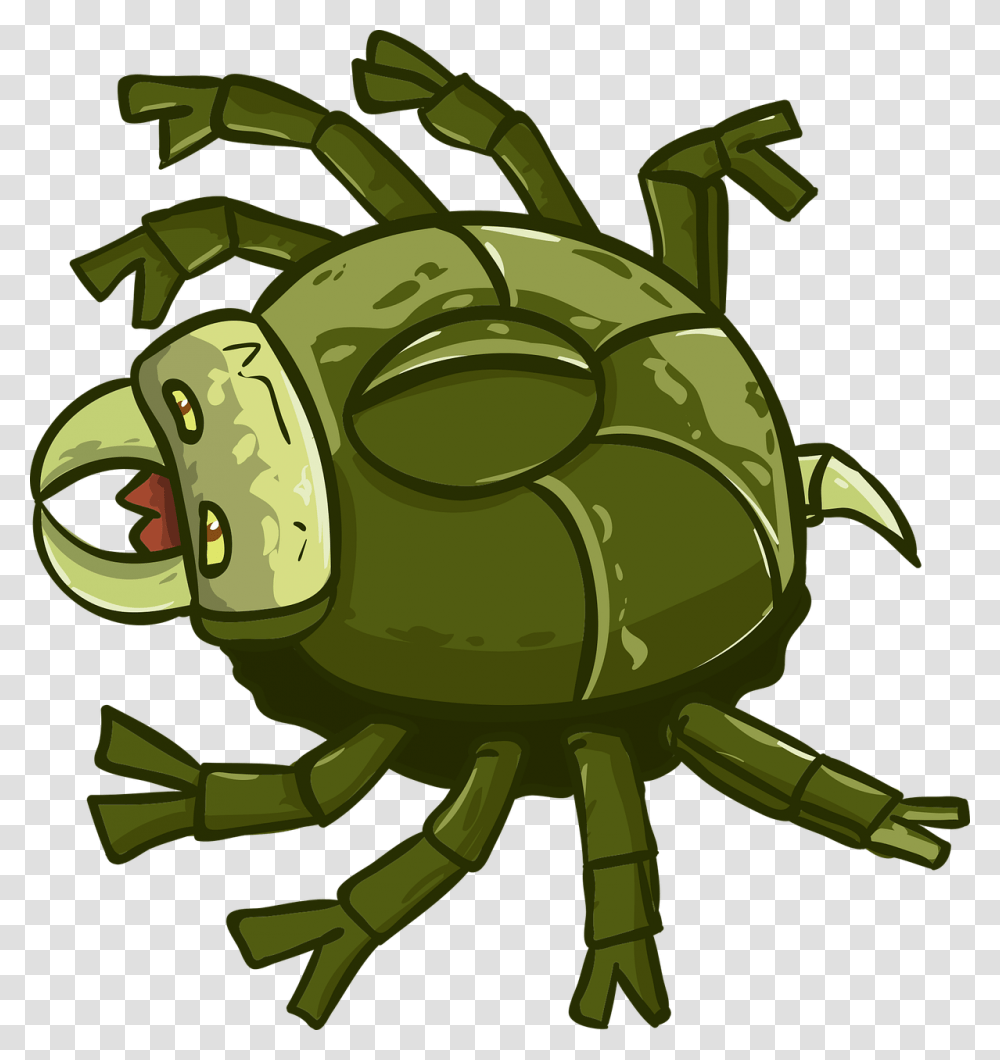 Spider Monster The Enemy Insect Stylized Inimigo, Invertebrate, Animal, Arachnid, Flea Transparent Png