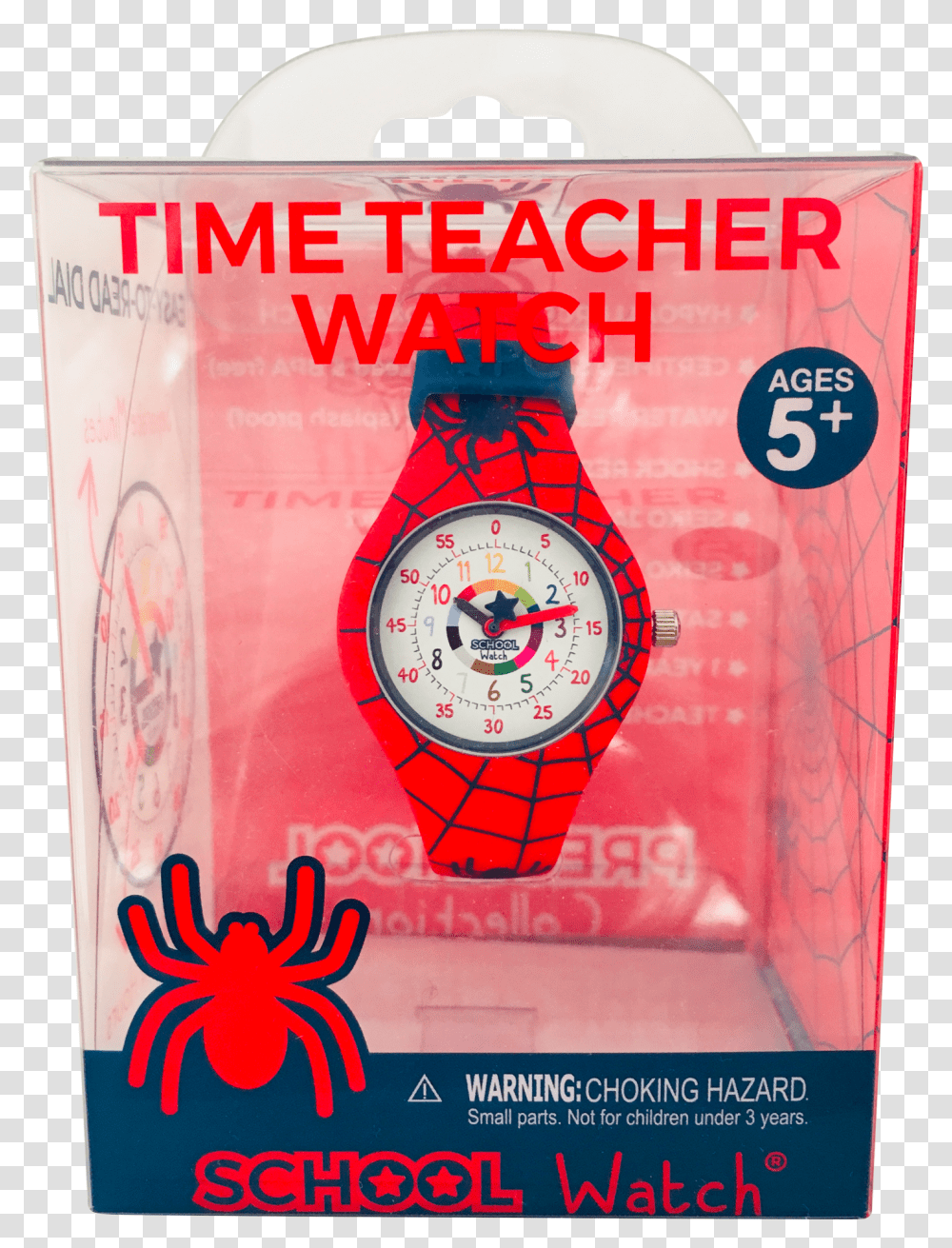 Spider School Watch Watch Strap, Poster, Advertisement, Clock Tower, Architecture Transparent Png