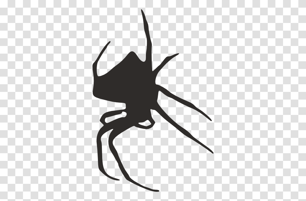 Spider Silhouette Clip Art, Stencil, Bow, Animal Transparent Png