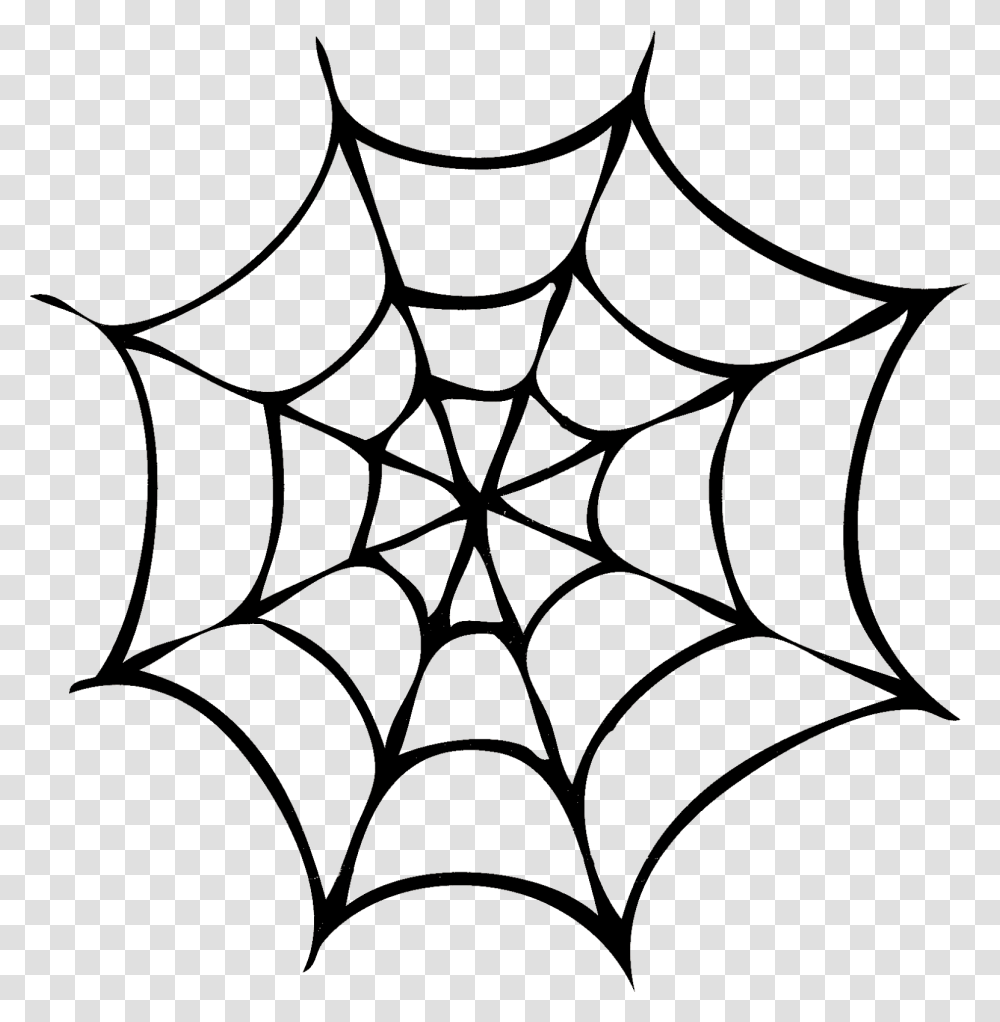 Spider Web Clip Art Spider Web Black And White, Rug Transparent Png