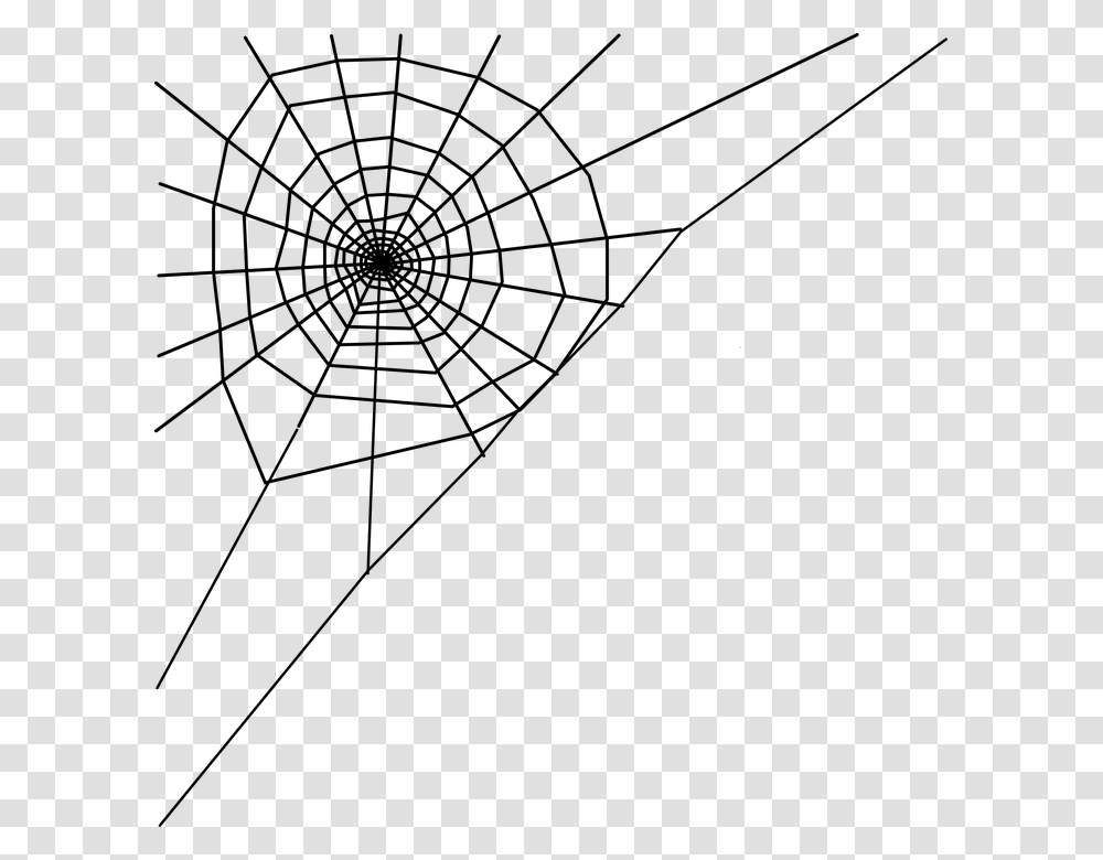 Spider Web Clipart Background Cob Web Clip Art, Gray, World Of Warcraft Transparent Png