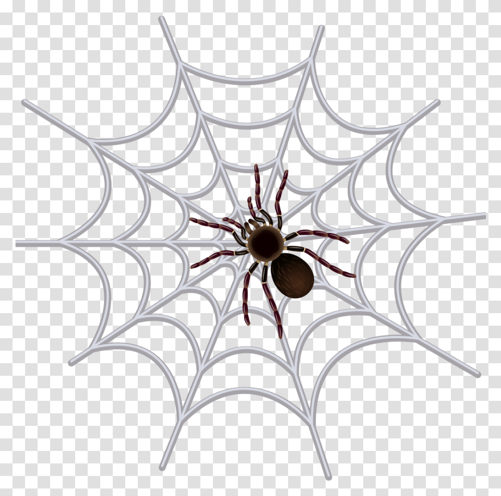 Spider Web Clipart Download Spider Web Images Black And White, Chandelier, Lamp Transparent Png