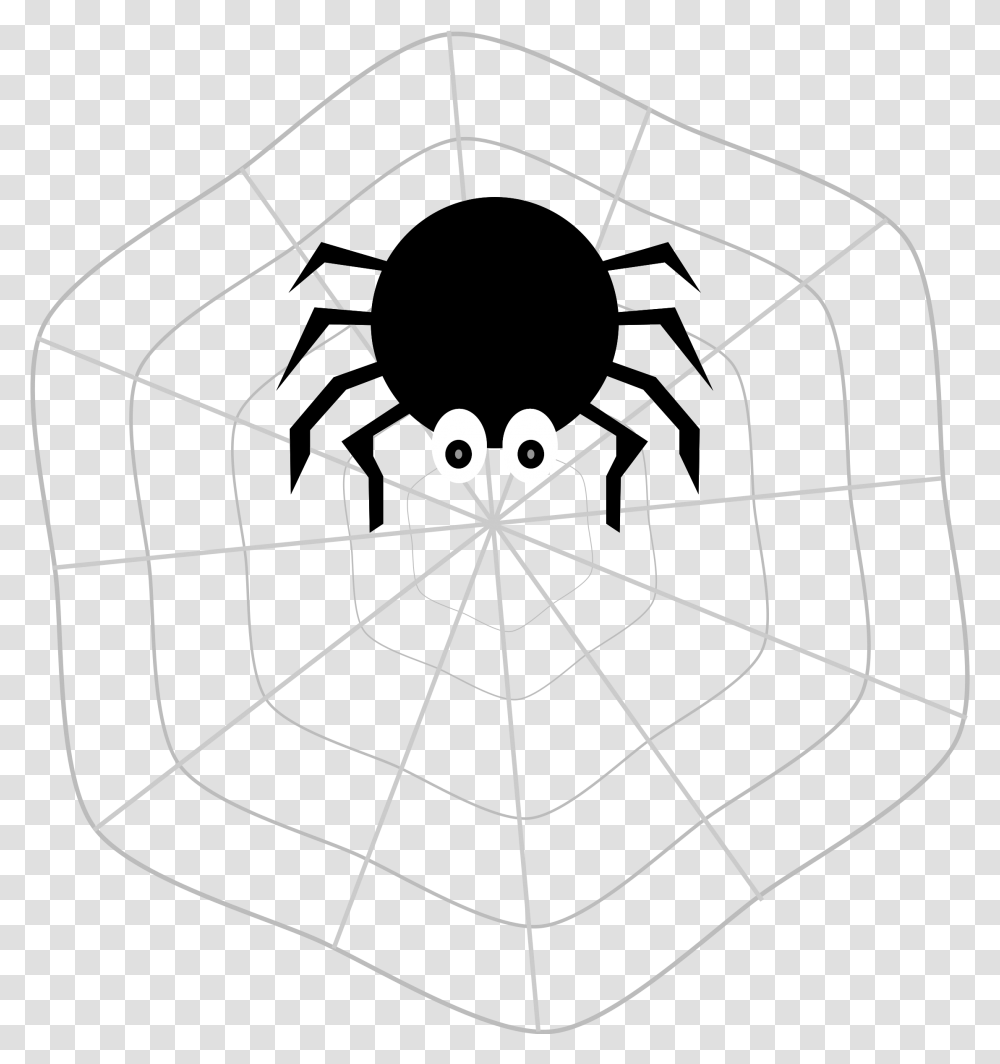 Spider Web Clipart Spider On Web Animated Spider With A Web Transparent Png