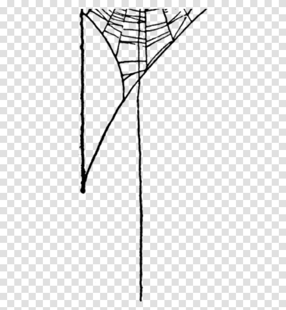 Spider Web Index Of Imagesthumb222spider Web Clip Spider Web Border, Utility Pole, Arrow, Musical Instrument Transparent Png
