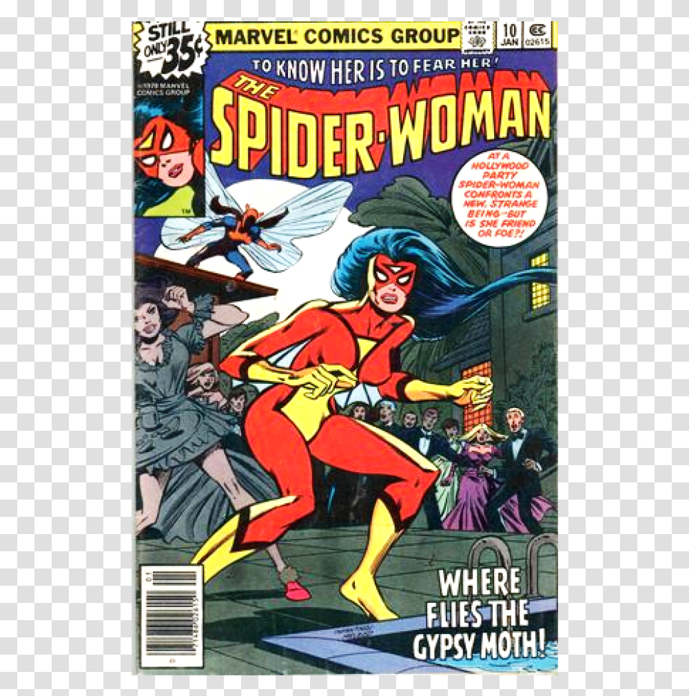 Spider Woman Comic Covers, Person, Human, Comics, Book Transparent Png