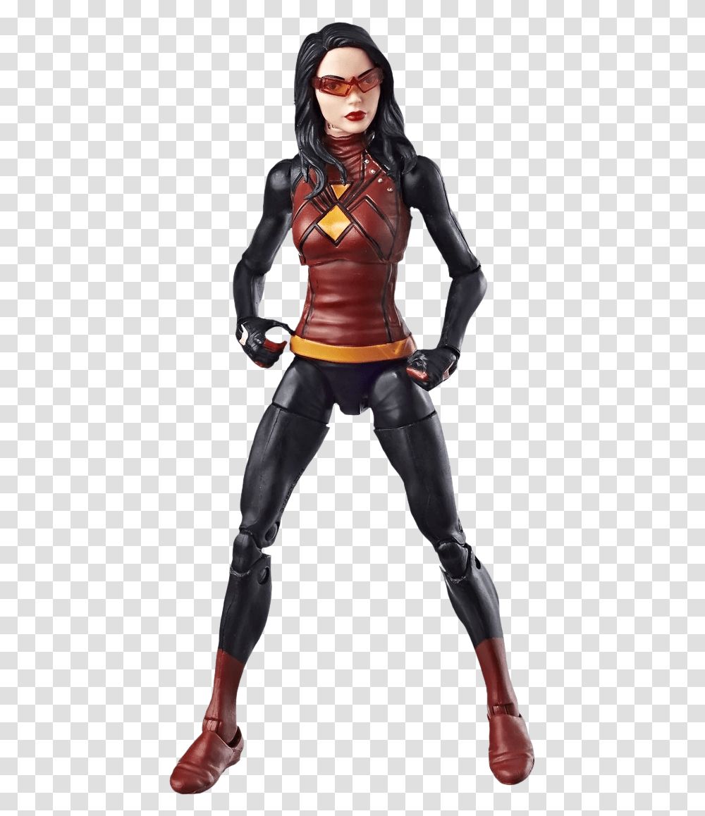 Spider Woman Marvel Legends, Costume, Person, Human, Sunglasses Transparent Png