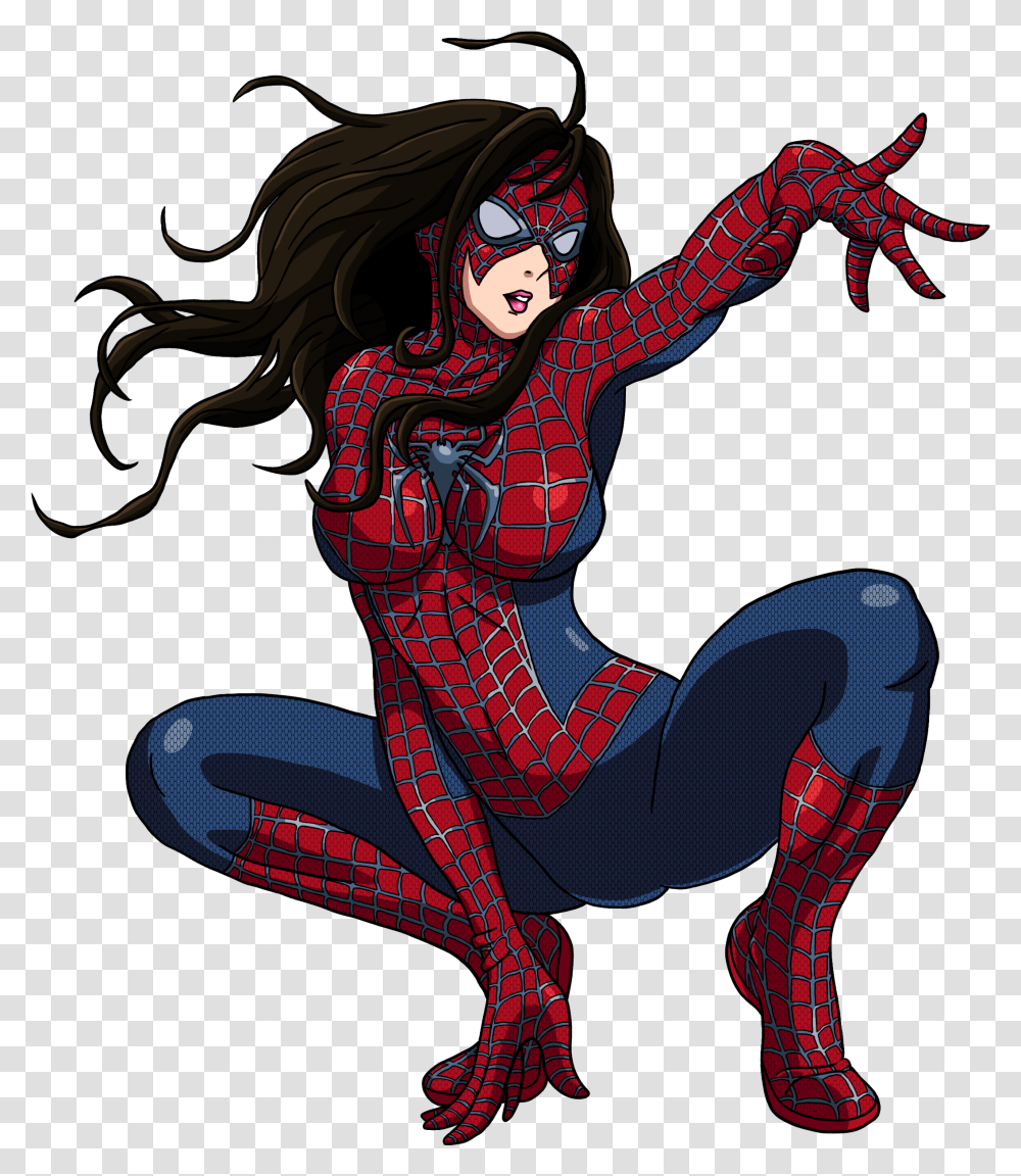 Spider Woman Pic Spider Woman Spider Girl, Person Transparent Png