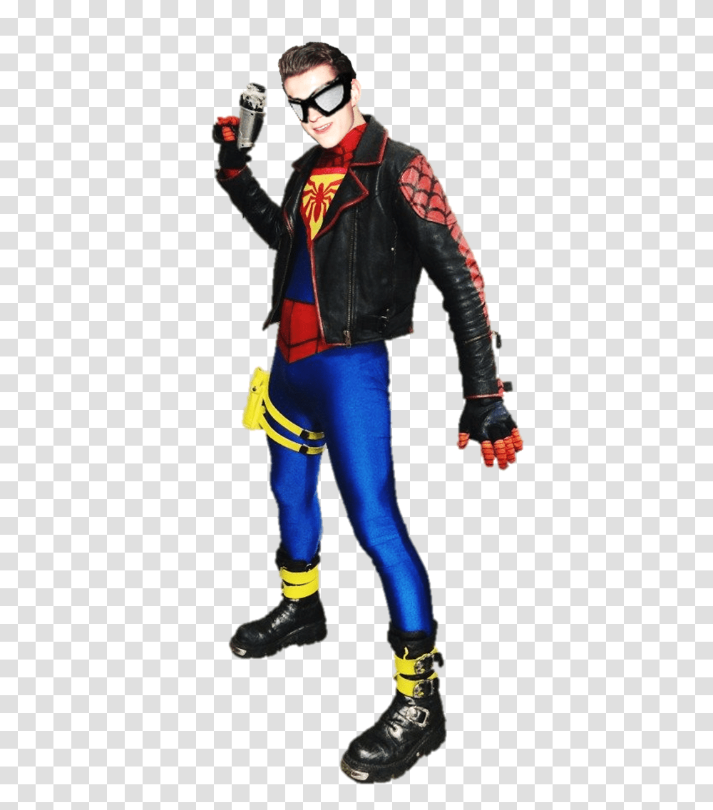 Spiderboy Amalgam Comics, Jacket, Coat, Costume Transparent Png