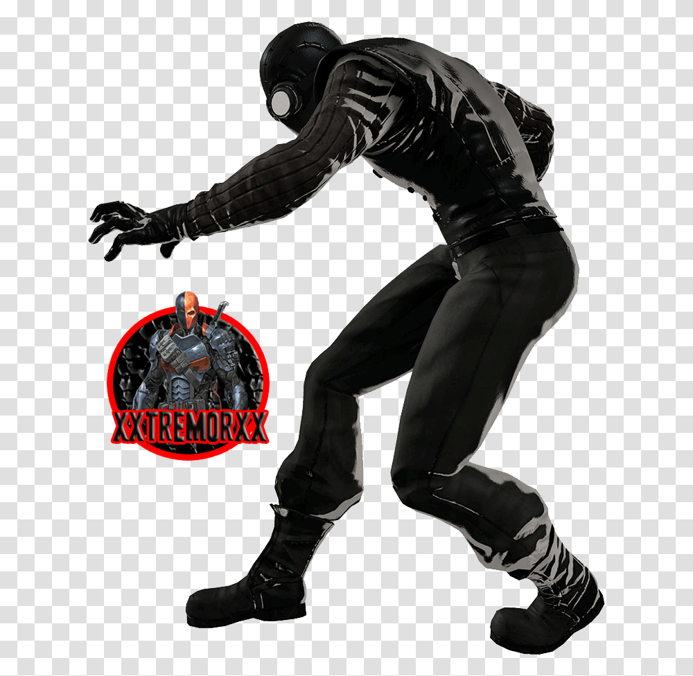 Spiderman Black Suit Render, Ninja, Person, Human Transparent Png