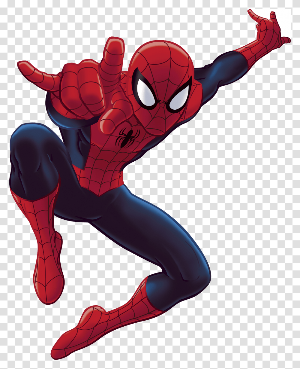 Spiderman, Character, Duel, Hand, Sport Transparent Png