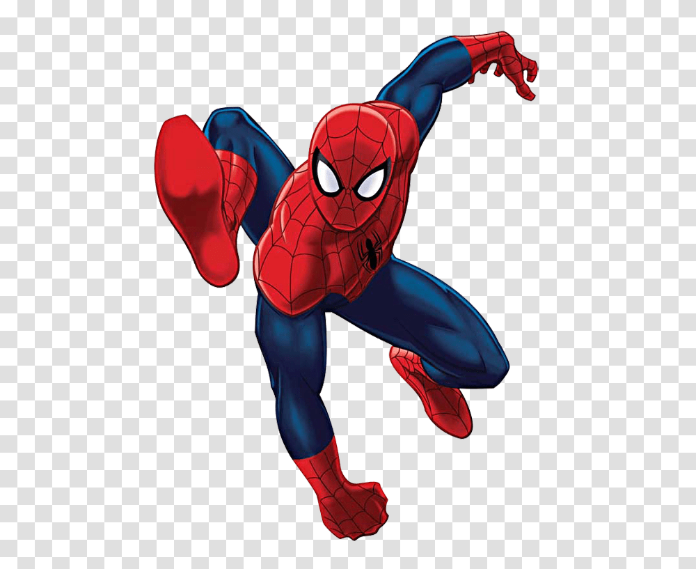 Spiderman Clip Art Jump Image, Comics, Book, Apparel Transparent Png