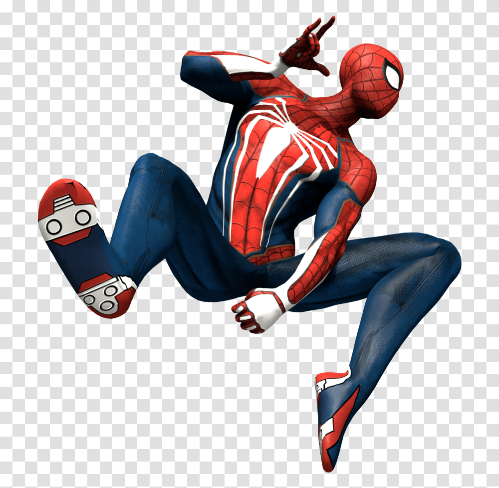 Spiderman Clipart Ps4 Spiderman Background, Person, Long Sleeve, Sport Transparent Png