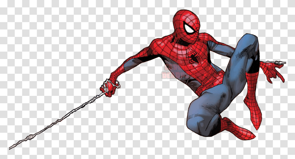 Spiderman Comic Free Spider Man Background, Bow, Person, People, Plant Transparent Png