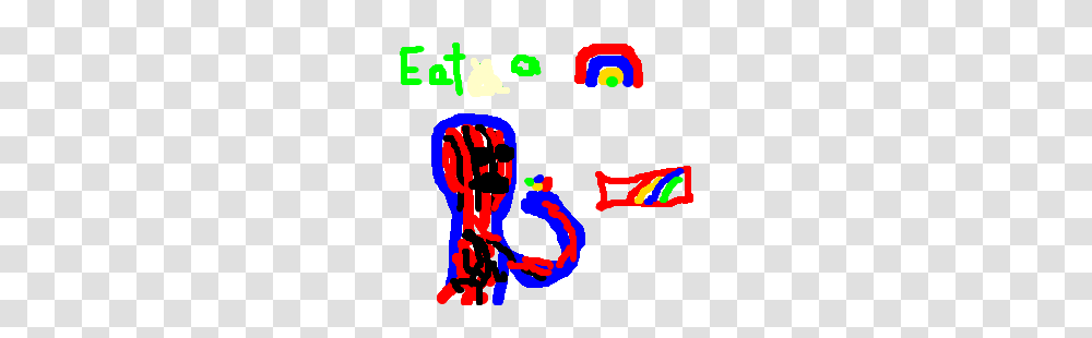Spiderman Eating Skittles, Poster, Advertisement, Hand Transparent Png